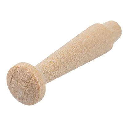 Birch Mini Shaker Pegs | 1-3/4" x 7/16" | Pack of 20 | Wood Pegs for Hanging | Coat Rack Pegs | UA-68-BWSP - size: 1-3/4" x 7/16"
