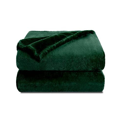 NANPIPER Fleece Blankets, Super Soft Flannel Fuzzy Blanket for Couch, Luxury Cozy Lightweight Microfiber Dog Blanket-Throw Size,Olive Green - color: Olive Green, size: Throw