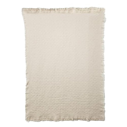 Pure Country Weavers Herringbone Natural Weave Blanket - Gift Tapestry Throw Woven from Cotton - Made in The USA (69x48) - color: Herringbone