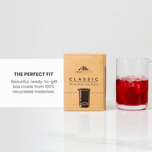 A Bar Above Cocktail Mixing Glass, Classic Style Stirring Pitcher, 18 Oz - color: Classic, size: 1 Count (Pack of 1)