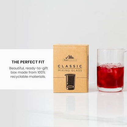 A Bar Above Cocktail Mixing Glass, Classic Style Stirring Pitcher, 18 Oz - color: Classic, size: 1 Count (Pack of 1)