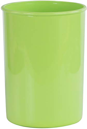 Reston Lloyd Calypso Basics Multipurpose Cookware Storage Crock, Kitchen Countertop & Office Desk Organization, Durable & Food Safe BPA-Free Plastic, Lime - color: Lime, size: Utensil Holder