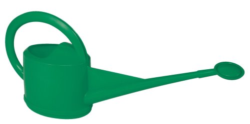 Dramm Premium High Grade Long Spout Watering Can, for Indoor/Outdoor House Plants, Vegetables, Flowers, Green, 5 Liter - color: Green, size: 5-Liter