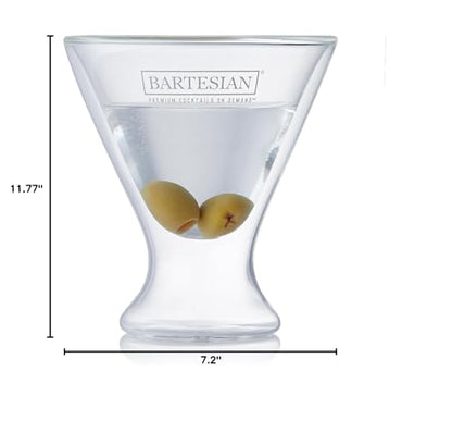 Stemless Martini Glassware - Set of 2 Set of 2 - style: Martini Glassware