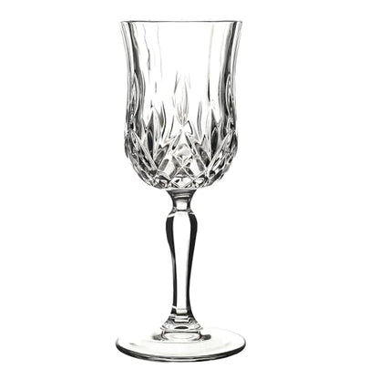 Lorren Home Trends Opera White Wine Glass, Set of 6 - color: White Wine