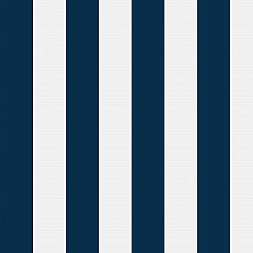 LVTXIII Outdoor Tufted Low Back Cushions Set of 2 Patio Seasonal Replacement Rocking Chair Cushion with Ties, Solid Seat and Back Chair Cushion, 42 L x 21W, Cabana Navy - color: Cabana Navy, size: 42x21x4