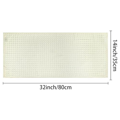 uxcell Waffle Hand Towels 100% Cotton 4 Pack White | Boho Soft Absorbent Towels for Bathroom Kitchen Gym, Quick Dry, Lint Free, Washcloths Set for Bathroom Kitchen Gym Yoga Face - color: White