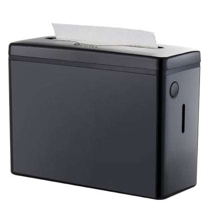Paper Towel Dispenser Countertop,Non-Slip Base,Black-S | Multifold Trifold Z-Fold Paper Towel Holder, Hand Towel Dispenser for Kitchen Bathroom Commercial,Single Sheet Dispensing - color: Black-s