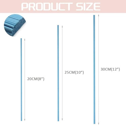 100PCS Reed Diffuser Sticks, 12 Inch Rattan Fiber Sticks Essential Oil Aroma Diffuser Sticks,Long-Lasting Diffuser Replacement Sticks (Brown) - color: Brown, size: 12inch