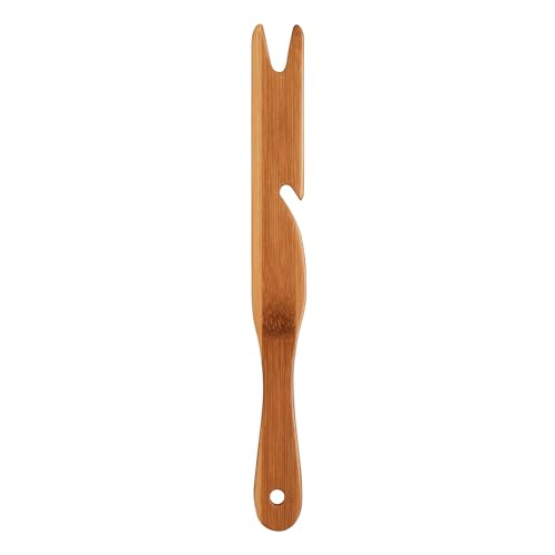 Mrs. Anderson's Baking Oven Rack Push Pull Stick, Natural Bamboo - size: 11-Inch