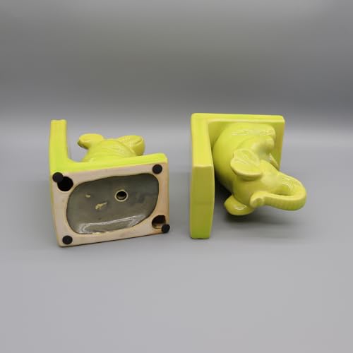 Ceramic Bookends, Set of Book Holders, Library Decoration