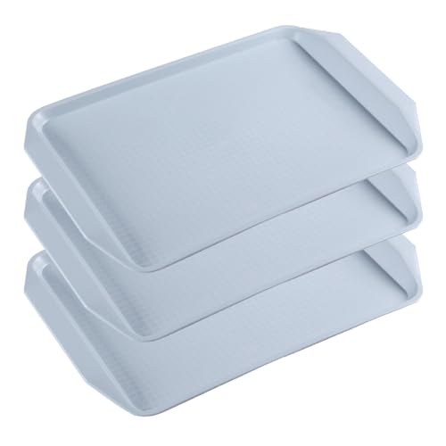 Boot Mats for Entryway 3 Pack Shoe Tray for Entryway Drip Mat for Garden, Bedroom, Entrance Area, Garage Plastic Tray,Blue - color: Blue