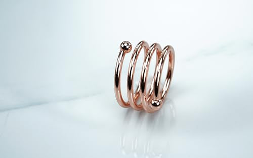 Jofefe 6Pcs Rose Gold Napkin Rings Round Napkin Ring Set Napkin Holders for Cloth Napkins for Wedding, St. Patrick's Day, Valentines Day, Easter Thanksgiving Table Decor. - style: Ring-rose gold