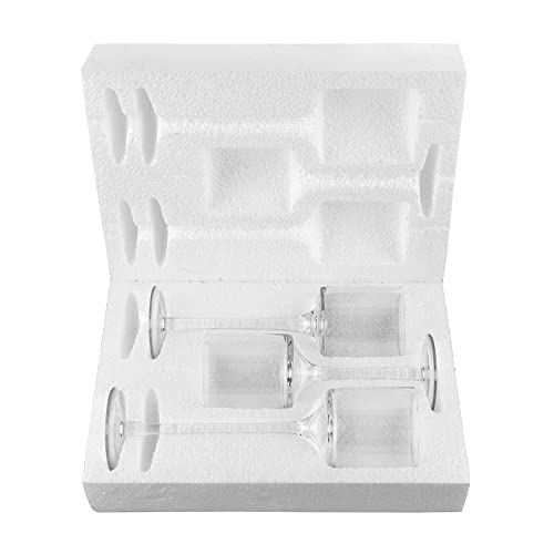3Pcs A Set Elegant Tea Light Glass Candle Holders Wedding Table Centrepiece Suitable for Candles Under 6cm (2.36") in Diameter (1SET Clear) - color: 1set Clear