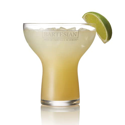 Bartesian Cocktail Glass Sets - Stemless Margarita Drinking Glassware for Cocktails & Mocktails - Bar Glasses for Martini, Margarita, Pina Colada, Whiskey Sour, Old Fashioned - Set of 2 - style: Glassware - Margarita