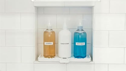 Silicone Soap Dish Tray and Sponge Holder with Drain Chute and Feet | 3-Way Sloped Design | Bathroom and Kitchen Sink Organizer Caddy (Light Grey, 10"x4", 7.8 Ounces) - color: Light Grey, size: 10"x4"