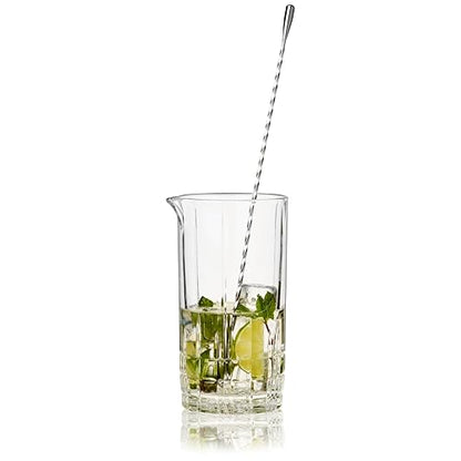 Spiegelau Perfect Serve Cocktail Bar Mixing Glass - Bartender Cocktail Stirring Glass - Mixing Pitcher for Cocktails, 22.4 oz - style: Mixing glass