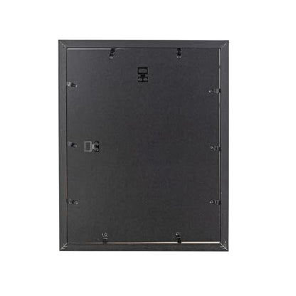 11x14 Picture Frame Black, Display 11x14 without Mat or 8x10 with Mat, Wall Gallery Photo Frames - color: Black Wood, size: 11x14 inches