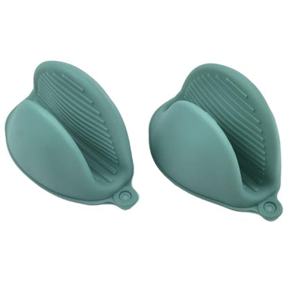 Silicone Baking Oven Mitts & air Fryer Rubber heatproof Gloves, Fit for Steamer, bakeware, Grill & Outdoor BBQ, 1 Pair