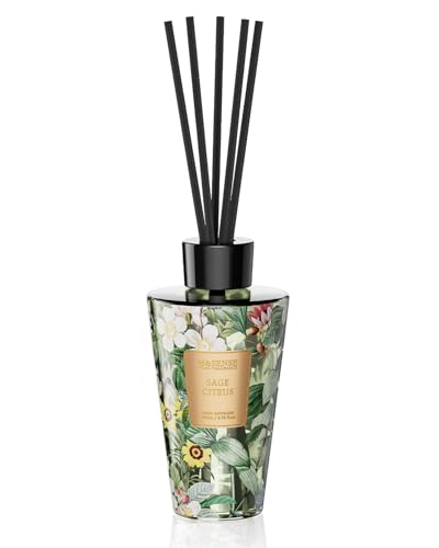 M&SENSE Reed Diffuser Set, Sage Citrus, 8.79 oz Natural Essential Oil | Non-Toxic Organic, Long-Lasting Fragrance, Ideal for Home Office, Bedroom, Gifts for Women - color: Citrus Sage