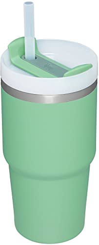 STANLEY Quencher H2.0 Tumbler with Straw 20 oz | Flowstate 3-Position Lid | Cup Holder Compatible for Travel | Insulated Stainless Steel Cup | BPA-Free | Jade - color: Jade, style: Classic