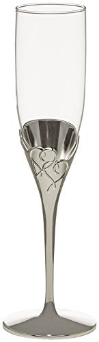 Lenox True Love Glass Flute Pair Clear, 1.25 LB (Pack of 6) - size: 6 Ounces (Pack of 6), style: Flute Pair