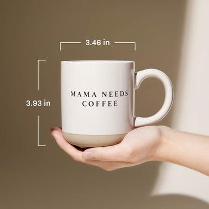 Sweet Water Decor Best Mom Ever Stoneware Coffee Mugs - 14Oz Cute Coffee Mugs for Hot and Cold Drinks - Dishwasher and Microwave Safe - Mothers Day Gift - Ideal for Tea & Espresso - style: Best Mom Ever
