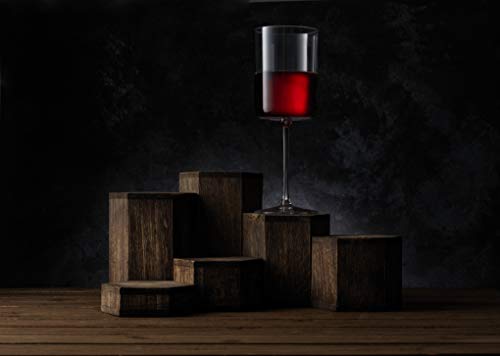 JoyJolt Claire 14oz Red Wine Glass Set, Large Wine Glasses Set of 2, Elegant Crystal Wide Rim Stemware, Modern Glasses with Stem, Made in Europe Stemmed Glassware for Unique Gifts - style: Red Wine Glasses