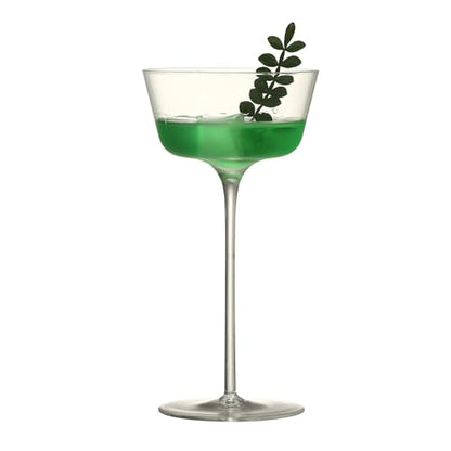 Cocktail Coupe Glasses, Set of 4, 5.3 Oz Martini Glasses for Manhattan, Cosmopolitan,Martini