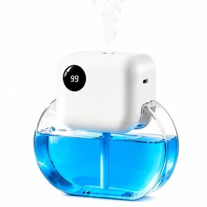 Aroma Diffuser with 170ML Essential Oil Set for Home,Ocean Citrus | Aromatherapy Diffuser with 6 Adjustable Mist Modes, 90 Days Long-Lasting Runtime, Ultra Quiet 35dB Operation, 7-Color Light - color: Blue