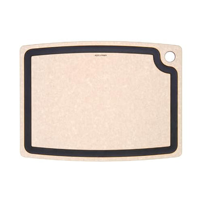 Epicurean Gourmet Series 17.5" × 13" Cutting Board in Natural/Slate - color: Natural/Slate, size: 17.5"L x 13"W