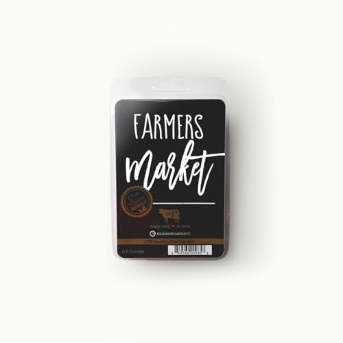 Milkhouse Farmers Market Soy Wax Melts for Wax Warmer, 5.5 oz | Clean-Burning, Premium Fragrance Oil, Made in the USA - color: Farmers Market
