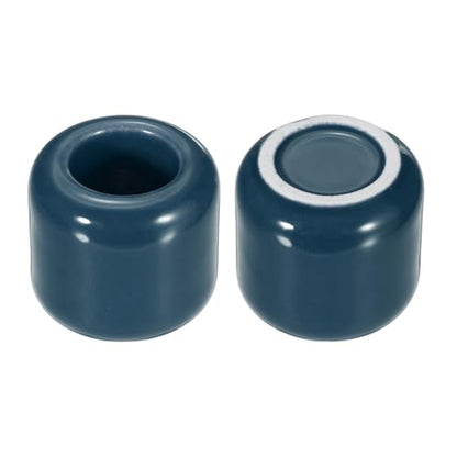 uxcell 2 Pcs Ceramic Chime Candle Holders, Small Ceramic Candle Holders for Birthday Parties Dinners Weddings Table Centerpiece Gatherings Anniversaries Occasions, Dark Blue - color: Dark Blue