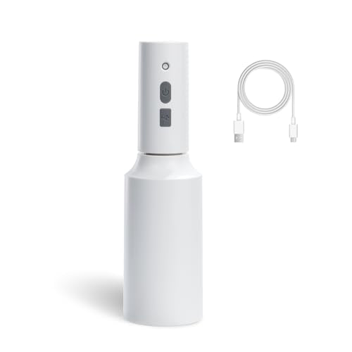 Bamworld Battery Powered Sprayer Rechargeable Electric Spray Bottle 750ml | Continuous Mist Sprayer for Plants Cleaning Hairstyling Gardening USB Fast Charging Indoor Outdoor Use Hands-Free white - color: White, size: 750ml