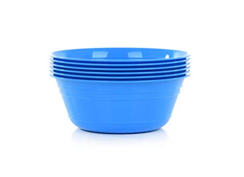 Mintra Home Snack Bowls (Small 6pk (600ml), Blue) - color: Blue, size: Small 6pk (600ml)