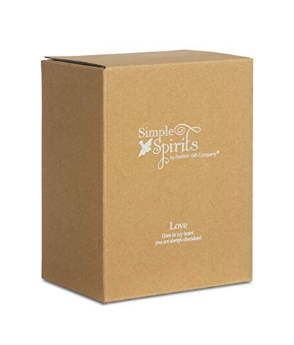 Pavilion Gift Company 41043 Simple Spirits Family Bird Figurine, 4-Inch,Beige