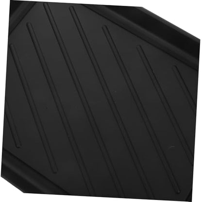 Alipis 2pcs Dog Mud Mats Multi-use Plastic Shoe Tray Entryway Boot Mat Antislip Design for Home