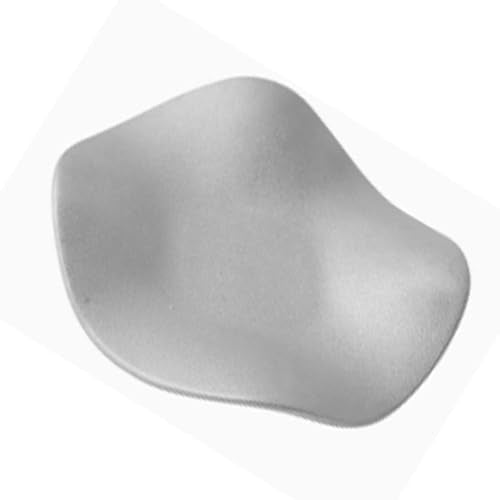 Brrnoo Minimalist Frosted Ceramic Dish – Irregular Shaped Jewelry Tray for Rings, Earrings & Trinkets, 6.7" Decorative Catchall Dish (Silver) - size: Silver