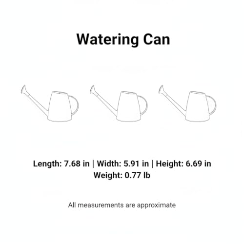 1.8L Long Spout Watering Can for Indoor Plants, Durable PP Plastic Pot Waterer with Precise Flow Control for Home Garden, Balcony & Windowsill - color: Green