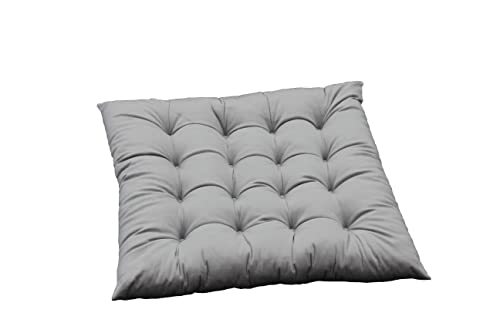 Velvet Bench Cushion for Outdoor Furniture, Anti-Slip Bottom Settee Cushions for Bay Window Loveseat Sofa, Non-Skid Rocking Chair Reclinger Car Seat Pads 17.7 L X 17.7 W, Light Grey - color: Light Grey, style: 17.7 L X 17.7 W