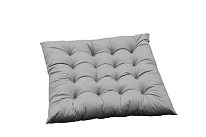 Velvet Bench Cushion for Outdoor Furniture, Anti-Slip Bottom Settee Cushions for Bay Window Loveseat Sofa, Non-Skid Rocking Chair Reclinger Car Seat Pads 17.7 L X 17.7 W, Light Grey - color: Light Grey, style: 17.7 L X 17.7 W