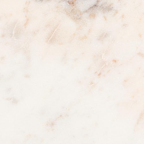 Round White Marble Cutting Board - color: White, size: 11"L x 11"W