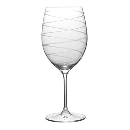 Mikasa Cheers Bordeaux Wine Glass, Set of 4, 24 Ounce, Clear - style: Bordeaux Red Wine