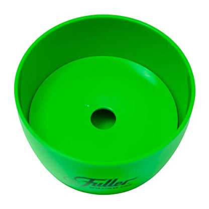 Fuller Brush Handy Holder with Drain Rack – Small Sink Caddy for Organizing Cleaning Sponges & Tools – Removable Drain Tray, Dishwasher Safe – Green - color: Green