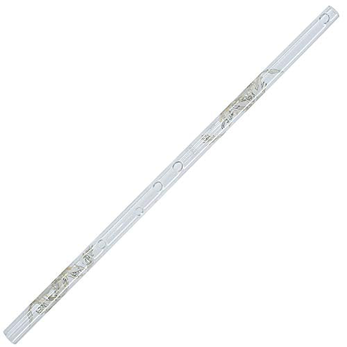 Hall Crystal Flute 22209 - Offset Glass Flute in D - White Dragon - color: White Dragon