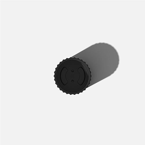 Veradek Demi Series Demi 6" Planter w/Tray, Black - color: Black, size: 6 inch