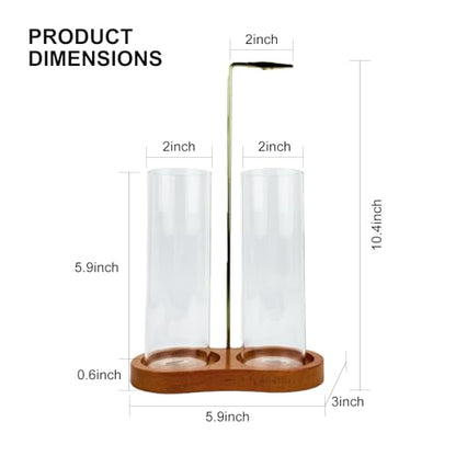 2 in 1 Glass Incense Holder for Sticks, Incense Burner with Ash Catcher, Hanging Incense Holders with Glass Ash Catcher for Meditation, Yoga, Spa, Home Decor, Room