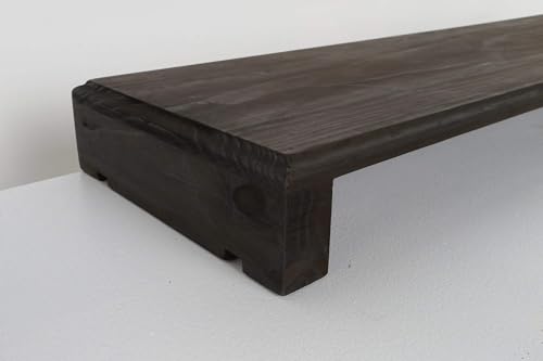 Wine Rack Top Shelf 4 Dark Stain - color: Colour Options: Dark Stain - Bottle Width: 4