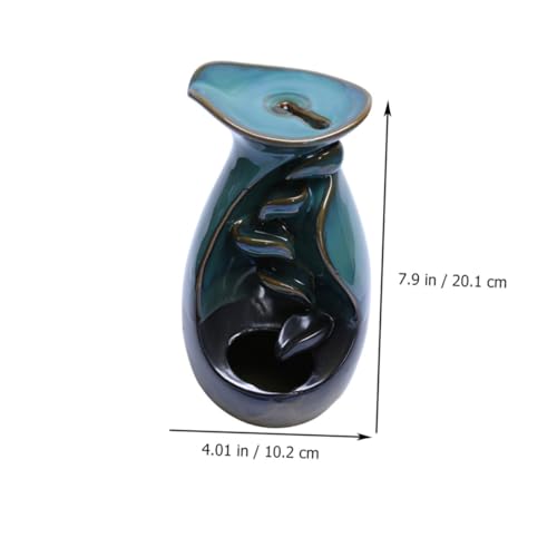 Backflow Incense Burner Holder Aromatherapy Incense Censer Decorative Home Fragrance Accessory for Meditation and Relaxation