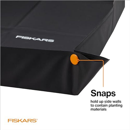 Fiskars 32.5" x 17.5" Large Repotting Mat for Indoor Garden Transplanting - size: 32.5" x 17.5"
